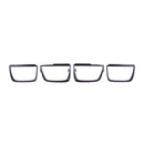 ANZO 2010-2013 Chevrolet Camaro Taillight Bezels - 4pc Gloss Black-3