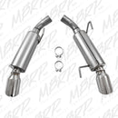 MBRP 05-10 Ford Mustang GT 5.0/Shelby GT500 Dual Mufflers Axle Back Split Rear AL-4