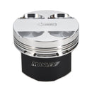 Manley 03-06 Evo 8/9 (7 Bolt 4G63T) 85.5mm +0.5mm Over Bore 9.0:1 Dish Pistons w/ Rings-4