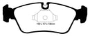 EBC 99-02 BMW Z3 2.5 Yellowstuff Front Brake Pads-3