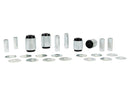 Whiteline Plus 02-09 Lexus GX470 / 06+ Toyota FJ Cruiser Fr C/A - Lwr Inner Front & Rear Bushing Kit-4