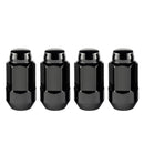 McGard Hex Lug Nut (Cone Seat Bulge Style) M14X1.5 / 22mm Hex / 1.945in. Length (4-Pack) - Black-6