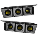 ORACLE Lighting 21-22 Ford Bronco Triple LED Fog Light Kit for Steel Bumper - Yellow-1