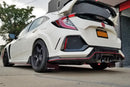 Rally Armor 17-22 Honda Civic Type R Red UR Mud Flap w/Black Logo-4
