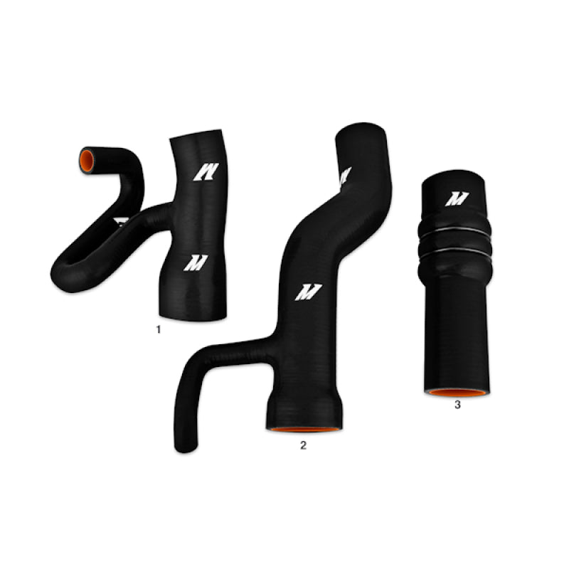 Mishimoto 92-97 Audi S4/S6 C4 Turbo Black Silicone Hose Kit - 0
