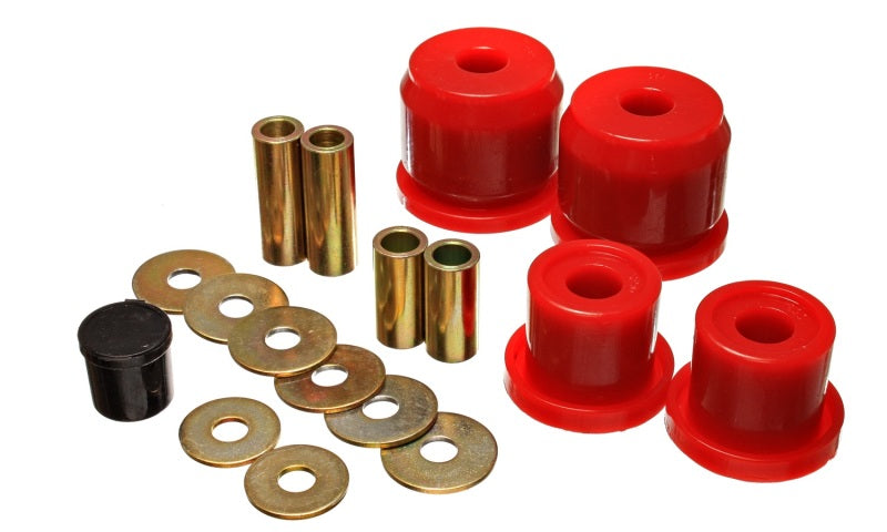 Energy Suspension 00-09 Honda S2000 Red Rear Differential Carrier Bushing Set - 0