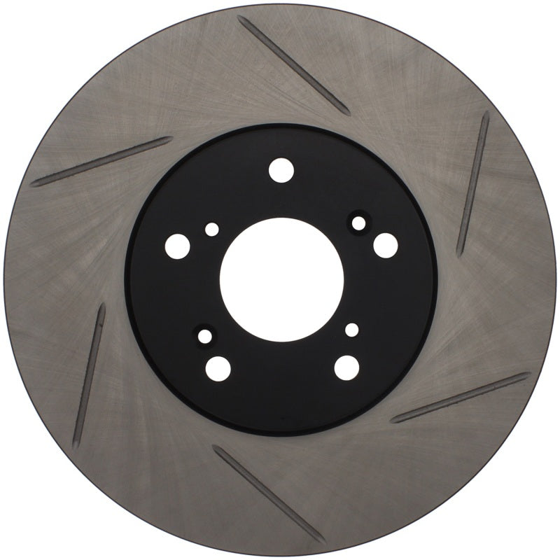 StopTech Power Slot Slotted 99-08 Acura TL (STD Caliper) / 01-03 CL / 04-09 TSX Front Left Rotor - 0