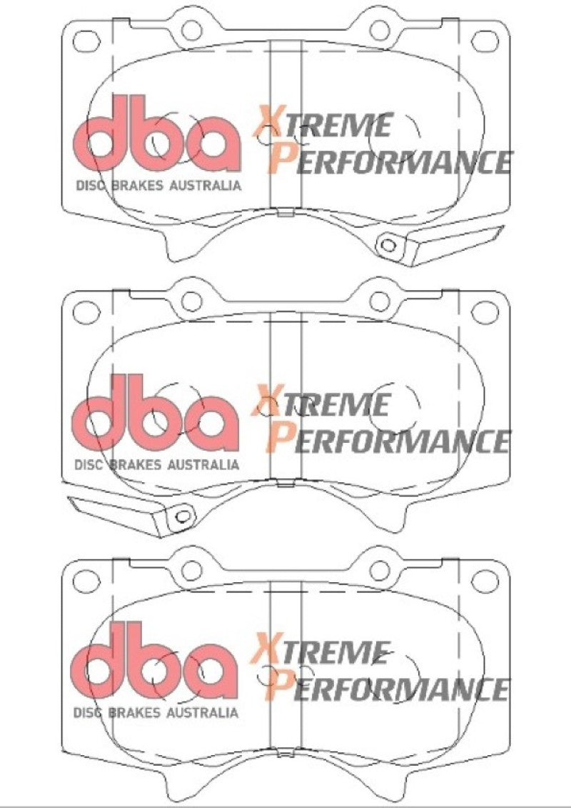 DBA 2015 Toyota Tacoma XP650 Front Brake Pads - 0