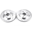 Power Stop 91-95 Toyota MR2 Front Evolution Drilled & Slotted Rotors - Pair-1