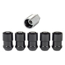 McGard Wheel Lock Nut Set - 5pk. (Cone Seat) M12X1.5 / 3/4 Hex / 1.46in. Length - Black-3