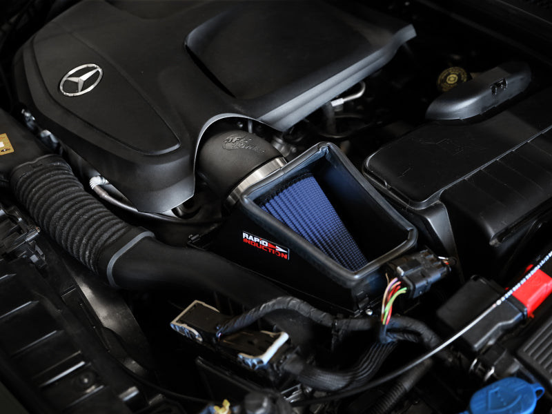 aFe Rapid Induction Pro 5R Cold Air Intake System 14-19 Mercedes-Benz CLA250 L4-2.0L (t) - 0