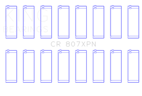 King Engine Bearings Chevy LS1/LS6/LS3 Performance Rod Bearing Set - Size STD