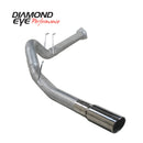 Diamond Eye KIT 4in DPF BACK SGL AL: 2011 FORD 6.7L PWRSTROKE F250/F350-5