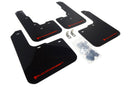 Rally Armor 13-16 Dodge Dart Black UR Mud Flap w/ Red Logo-1