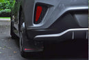 Rally Armor 19-21 Hyundai Veloster Turbo/2.0/R-Spec Red UR Mud Flap w/White Logo-4