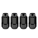 McGard Hex Lug Nut (Cone Seat Bulge Style) M14X1.5 / 22mm Hex / 1.945in. Length (4-Pack) - Black-3