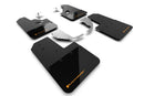 Rally Armor 21-25 Ford Bronco (Steel Bmpr + RR- NO Rptr/Sprt) Blk Mud Flap w/Cy Orange Logo-1