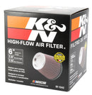 K&N Round Tapered Universal Air Filter 6in Flange ID x 7.5in Base OD x 5in Top OD x 6.5in Height-9