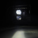 AlphaRex 05-07 Ford Super Duty/Excursion LUXX-Series LED Projector Headlights - Alpha-Black-3