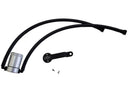 J&L 14-18 Chevy/GM Truck/SUV 5.3L V8 Driver Side Oil Separator 3.0 - Clear Anodized-1
