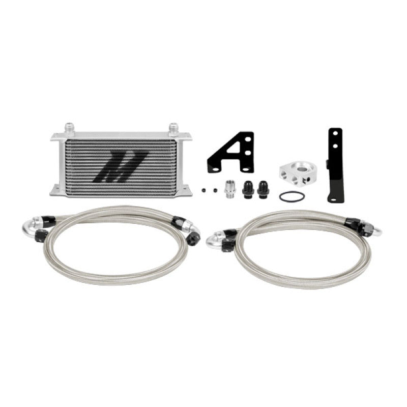 Mishimoto 15 Subaru STI Oil Cooler Kit - Silver - 0
