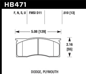 Hawk HPS Street Brake Pads - 0