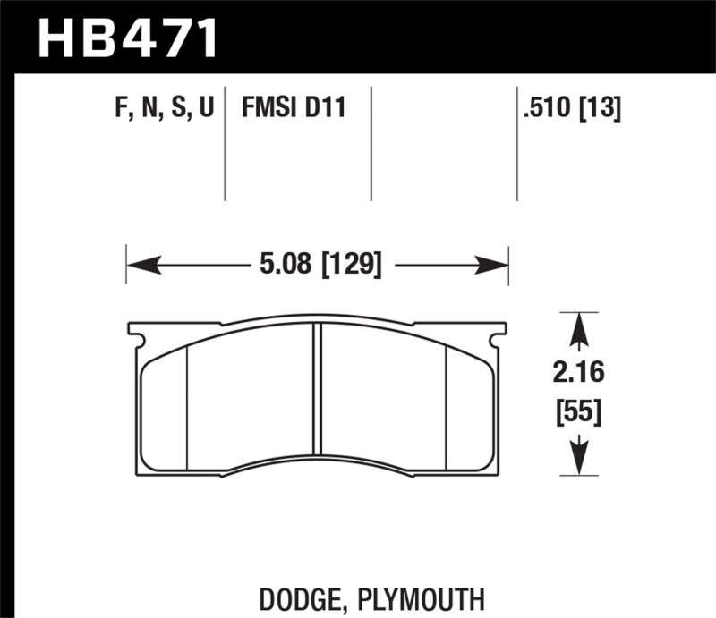 Hawk HPS Street Brake Pads - 0