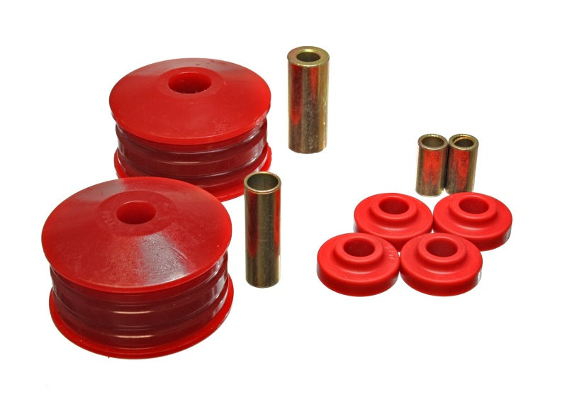 Energy Suspension 06-07 Mitsubishi Eclipse FWD Red Motor Mount Replacement Bushings for V6 (2 tourqu - 0