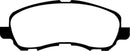 EBC 11-14 Chrysler 200 2.4 Yellowstuff Front Brake Pads-2