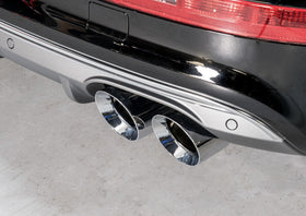 AWE Tuning Audi 8R SQ5 Touring Edition Exhaust - Quad Outlet Chrome Silver Tips - 0