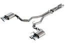 Borla 2020 Ford GT500 5.2L AT 3in ATAK CatBack Exhaust w/ Chrome Tips-1