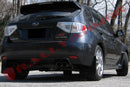 Rally Armor 08-11 Subaru STI (Hatch Only) / 11-14 WRX (Hatch Only) Black UR Mud Flap w/Red Logo-3