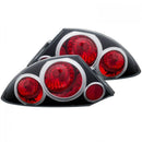 ANZO 2000-2005 Mitsubishi Eclipse Taillights Black-6