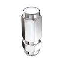 McGard Hex Lug Nut (Cone Seat / Duplex) 9/16-18 / 7/8 Hex / 2.5in. Length (8-Pack) - Chrome-2