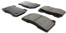 StopTech Performance 04-07 STi / 03-06 Evo / 08-10 Evo / 10+ Camaro Front Brake Pads-5