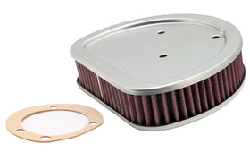 K&N Replacement Air Filter 1.625in H for Harley-Davidson - 0