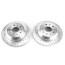 Power Stop 2018 Jeep Wrangler Rear Evolution Drilled & Slotted Rotors - Pair-1