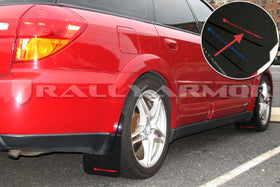 Rally Armor 05-09 Subaru Legacy / Outback Black UR Mud Flap w/Red Logo - 0