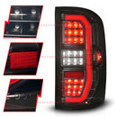 ANZO 14-18 GMC Sierra 1500 Full LED Taillights Black Housing Smoke Lens (w/C Light Bars)-6