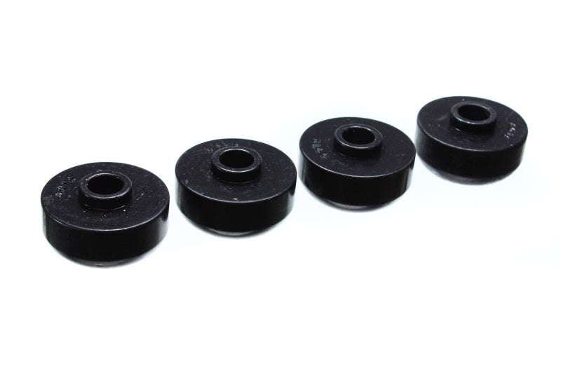 Energy Suspension 63-82 Chevrolet Corvette Black Rear Leaf Spring Bushing Set - 0