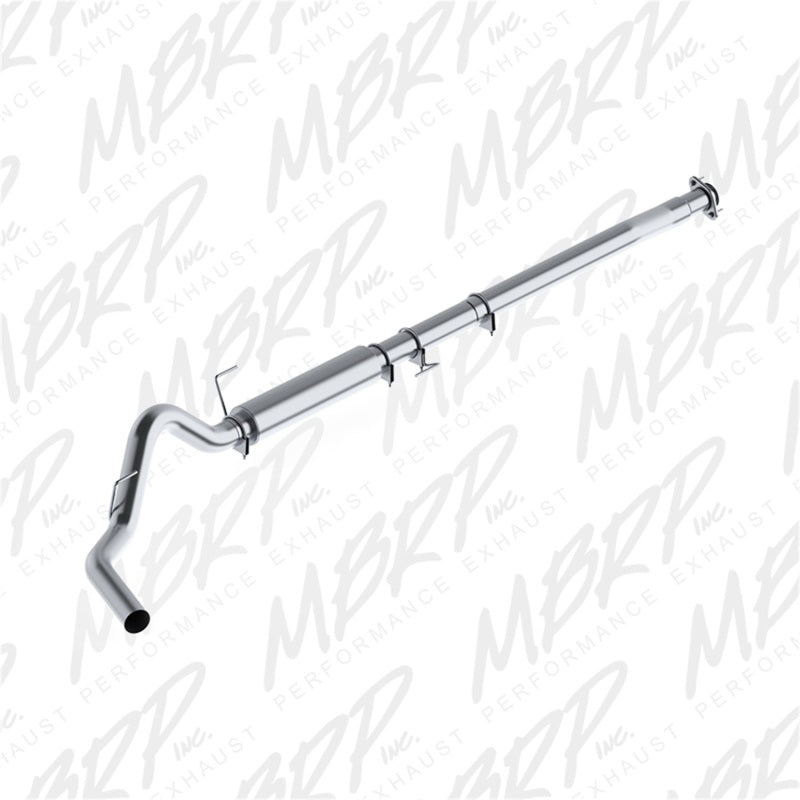 MBRP 2011-2014 Ford F-150 3.5L V6 EcoBoost 4in Cat Back Single Side AL P Series Exhaust - 0