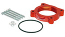 Airaid 04-13 Nissan Titan / Armada 5.6L 04-10 Infiniti QX-56 5.6L PowerAid TB Spacer- Black-1