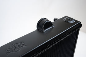 CSF 92-00 Honda Civic w/K-Swap V3 Radiator - Black Finish - 0