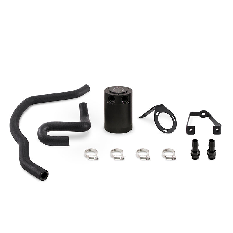 Mishimoto 2015+ Dodge Charger / 2015+ Chrysler 300C 6.4L Direct Fit Oil Catch Can Kit - Black - 0