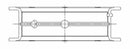ACL Chevy V8 LT1/LT4/L86 Race Series .010 Oversized High Performance Main Bearing Set-2
