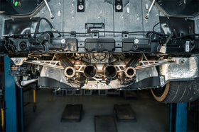 Corsa 23-25 Chevrolet Corvette C8 Z06 3in Valved Cat-Back Exhaust Muffler Delete Track Systemw/o Tip - 0