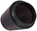 K&N Filter Universal Rubber Filter 5in Flange 6.5in Base 4.5in Top 5.5in Height-3