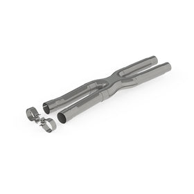 MBRP 15-19 Ford Mustang GT 2.5in Resonator Delete X-Pipe - T409 - 0
