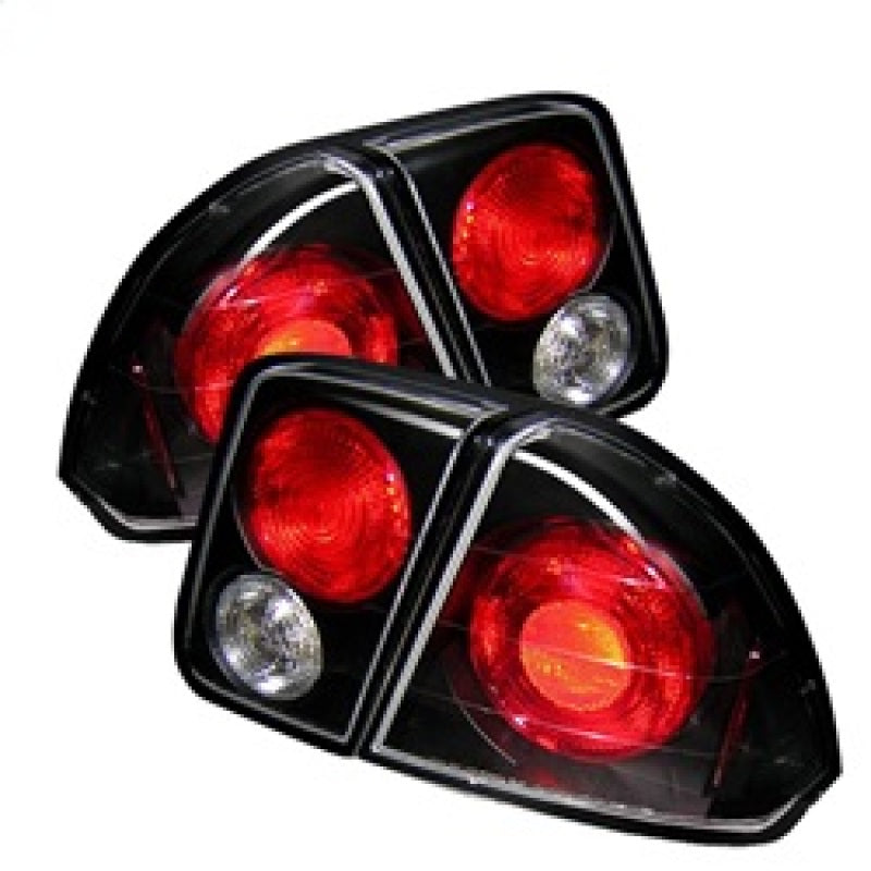 Spyder Honda Civic 01-05 4Dr Euro Style Tail Lights Black ALT-YD-HC01-4D-BK - 0