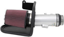 K&N 13-14 Honda Accord 3.5L V6 69 Series Typhoon Air Intake System - Silver Cold Air Intake Kit-11